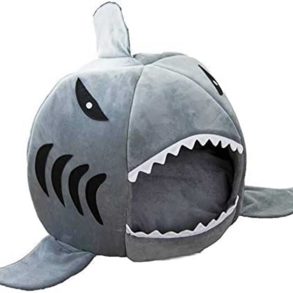 NWOT Shark Pet Bed- Soft Dog Cat Bed for small animals- funny gift for new pet